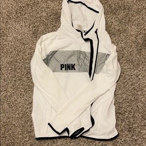 Good used condition VS Pink zip stretch hoodie